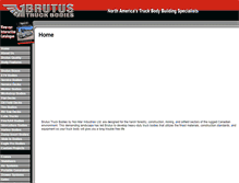 Tablet Screenshot of brutusbodies.com